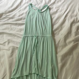 Old Navy girls teal island dress